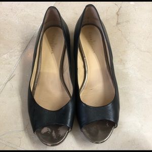 Cole Haan black leather flats 8 Nike Air
